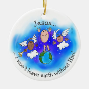 Jesus Vergewaltigung Keramik Ornament