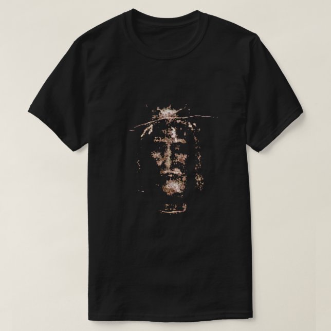Jesus verkleidet das Turiner Shirt Heiliges Antlit (Design vorne)