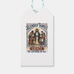 Jesus Verschmolzene Familie Stieffamilie-Shirt Chr Geschenkanhänger