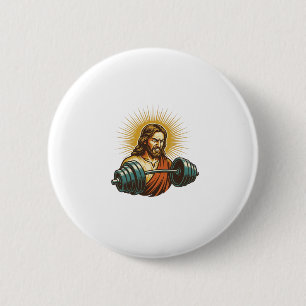 Jesus versehentlich zu viel Gewicht hinzufügen Fit Button