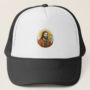 Jesus versehentliches Video anstelle von Foto Kame Truckerkappe