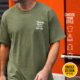 Jesus versuchte nicht, sich anzupassen Lustige Gra T-Shirt