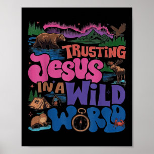 Jesus Vertrauen in einer wilden Welt VBS 2025 Chri Poster