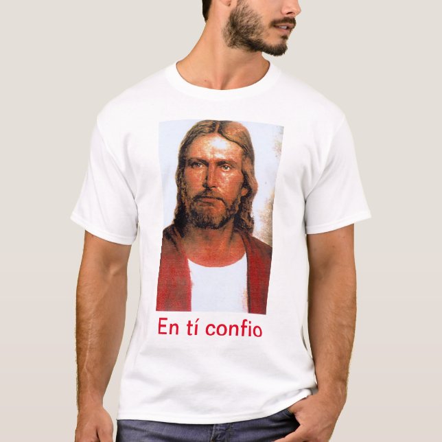 JESUS vertraute IN DIR T-Shirt (Vorderseite)