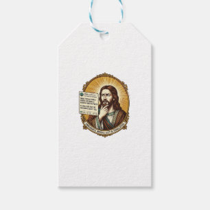 Jesus verwirrt Auto-Übersetzung Post fehlgeschlage Geschenkanhänger