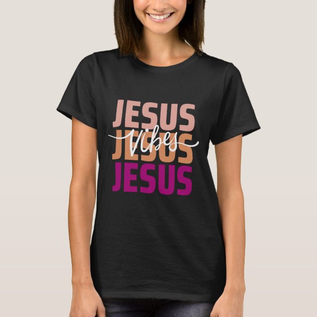 Jesus Vibes: T - Shirt der Herbstausgabe (Vorderseite)