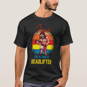 Jesus Vintage das ultimative Deadlifter Workout-Sp T-Shirt