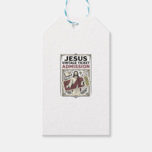 Jesus Vintage Ticket Eintritt Jesus Vintage Ticke Geschenkanhänger