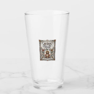 Jesus Volkskunst Glaube Jesus Volkskunst Christlic Glas