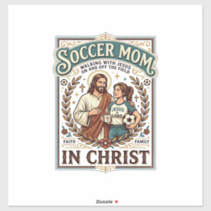 Jesus Volleyball Softball Fußball Vintage-Shirt Ch Aufkleber