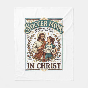 Jesus Volleyball Softball Fußball Vintage-Shirt Ch Fleecedecke