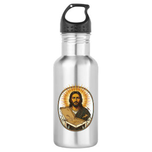 Jesus von leerer Pizzaschachtel getäuscht Party-Es Edelstahlflasche