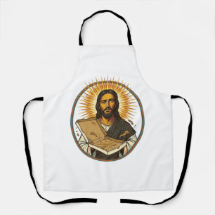 Jesus von leerer Pizzaschachtel getäuscht Party-Es Schürze