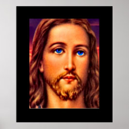 Jesus von Nazareth Art Nouveau Print Poster