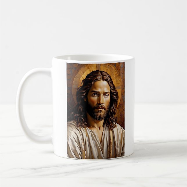 Jesus von Nazareth Kaffeetasse (Links)