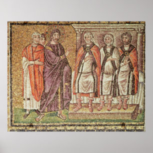 Jesus vor Caiphus Poster