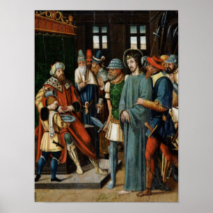 Jesus vor Pilate Poster