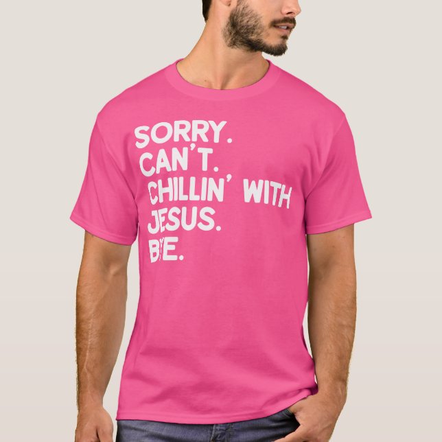 Jesus Vorname Funny Personalisiert Named Friend O T-Shirt (Vorderseite)
