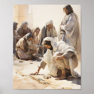 Jesus Wall Art - Glaube Inspirierte Wohngestaltung Poster