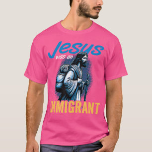 Jesus war ein Immigrant reale Christen Folge Chris T-Shirt