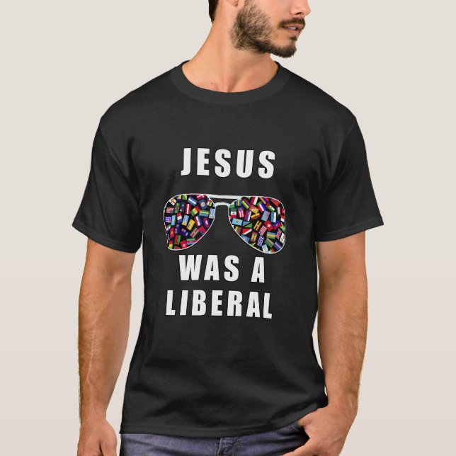 Jesus war ein Liberaler T-Shirt (Vorderseite)
