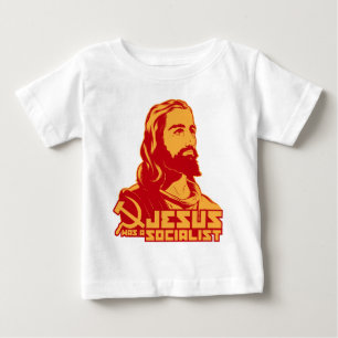 Jesus war ein Sozialist Baby T-shirt