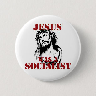 Jesus war ein Sozialist Button