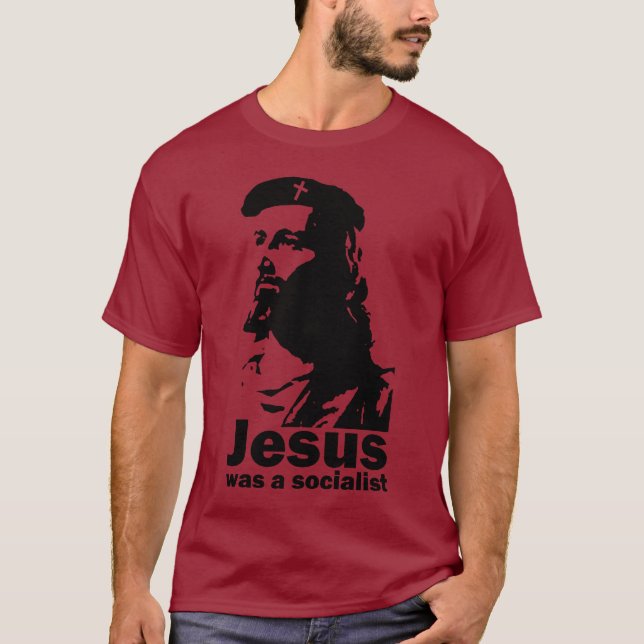 Jesus war ein Sozialist T-Shirt (Vorderseite)