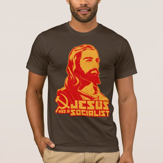Jesus war ein Sozialist T-Shirt (Vorderseite)