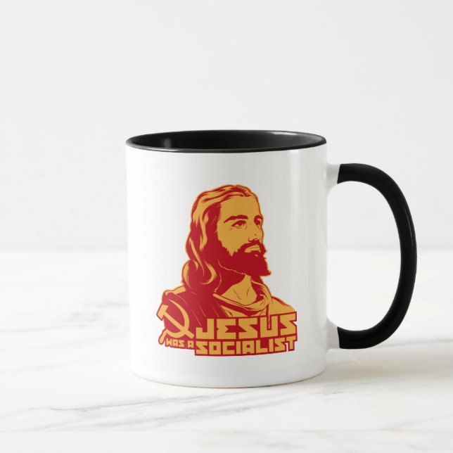 Jesus war ein Sozialist Tasse (Rechts)