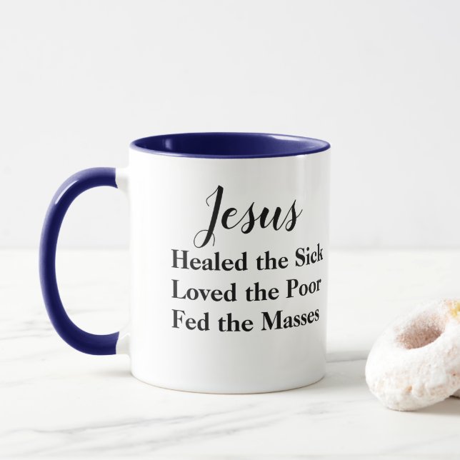 Jesus war eine liberale Tasse (Mit Donut)