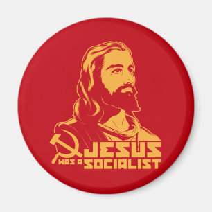 Jesus war Sozialist Magnet