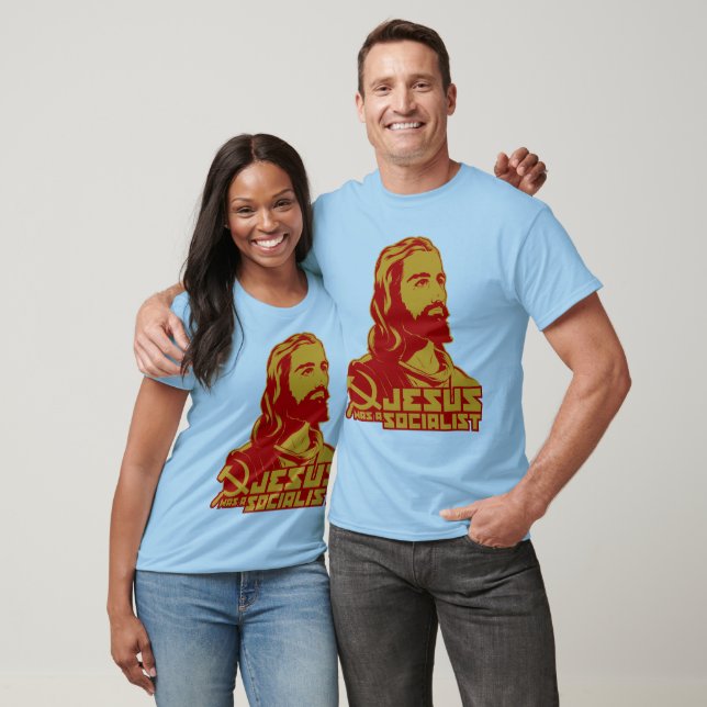Jesus war Sozialist T-Shirt (Unisex)