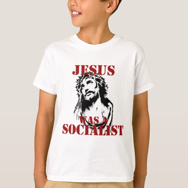 Jesus war Sozialist T-Shirt (Vorderseite)