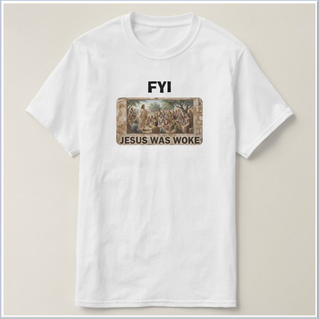 Jesus war woke T-Shirt (Von Creator hochgeladen)