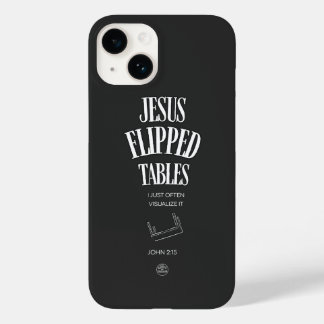 Jesus warf Tische um – ich visualisiere es nur oft Case-Mate iPhone 14 Hülle
