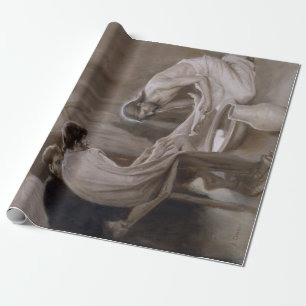 Jesus wäscht die Füße seiner Jünger Geschenkpapier