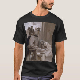 Jesus wäscht die Füße seiner Jünger T-Shirt