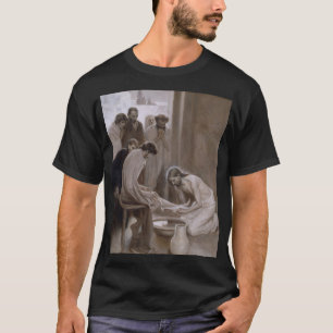 Jesus wäscht die Füße seiner Jünger T-Shirt