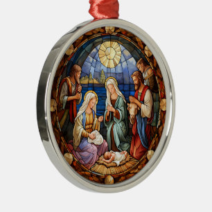 Jesus wäscht die Füße von Petrus, Ornament Aus Metall