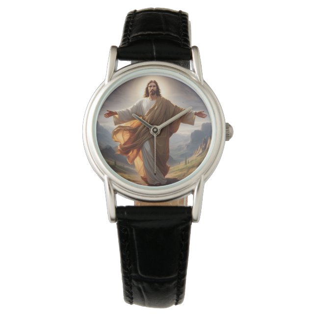Jesus Watch Armbanduhr (Vorderseite)