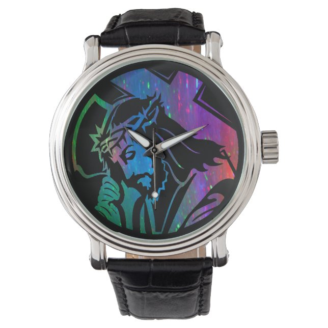 Jesus Watch Armbanduhr (Vorderseite)