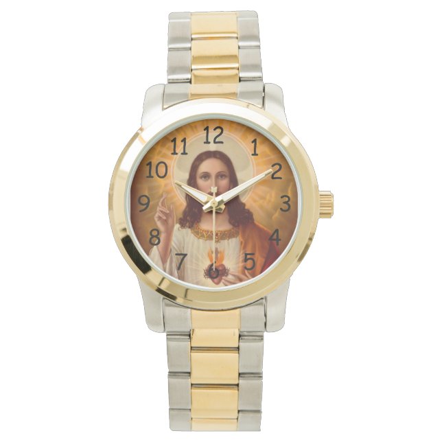 Jesus Watch Armbanduhr (Vorderseite)