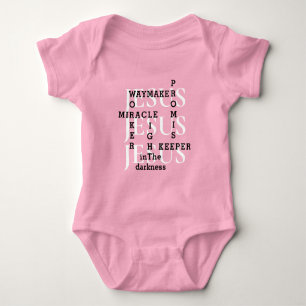 Jesus Waymaker Miracle Baby Strampler