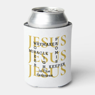 JESUS Waymaker Monogram Christlich Dosenkühler