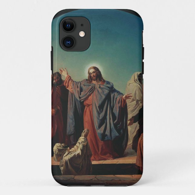 Jesus Wecke Lazarus von Robert Wilhelm Ekman Case-Mate iPhone Hülle (Rückseite)
