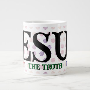 Jesus Weg Wahrheit Leben Jumbo-Mug Jumbo-Tasse