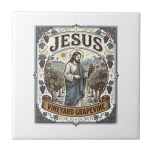 Jesus Weinberg Rebstock Jesus Weinberg Rebstock Fliese