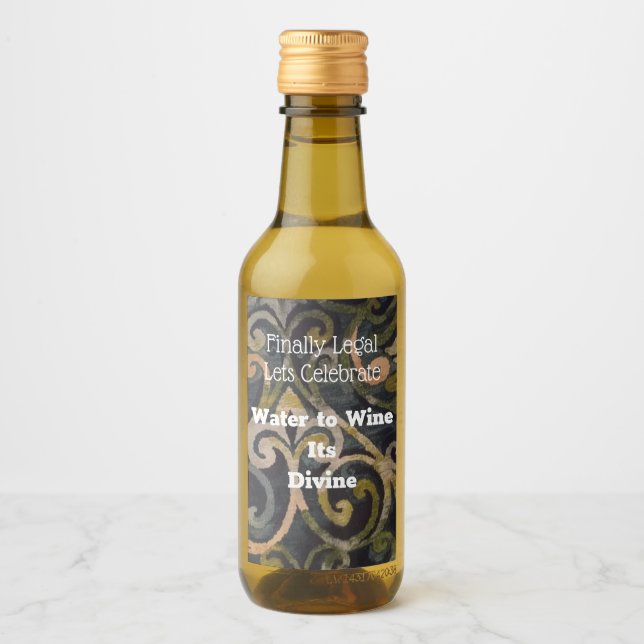 Jesus Weinetikett (Vorderseite)