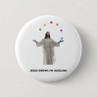 Jesus weiß, dass ich juggling button